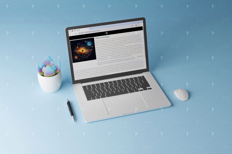 طراحی وب سایت آسترولکس - نسترن امیدی فر